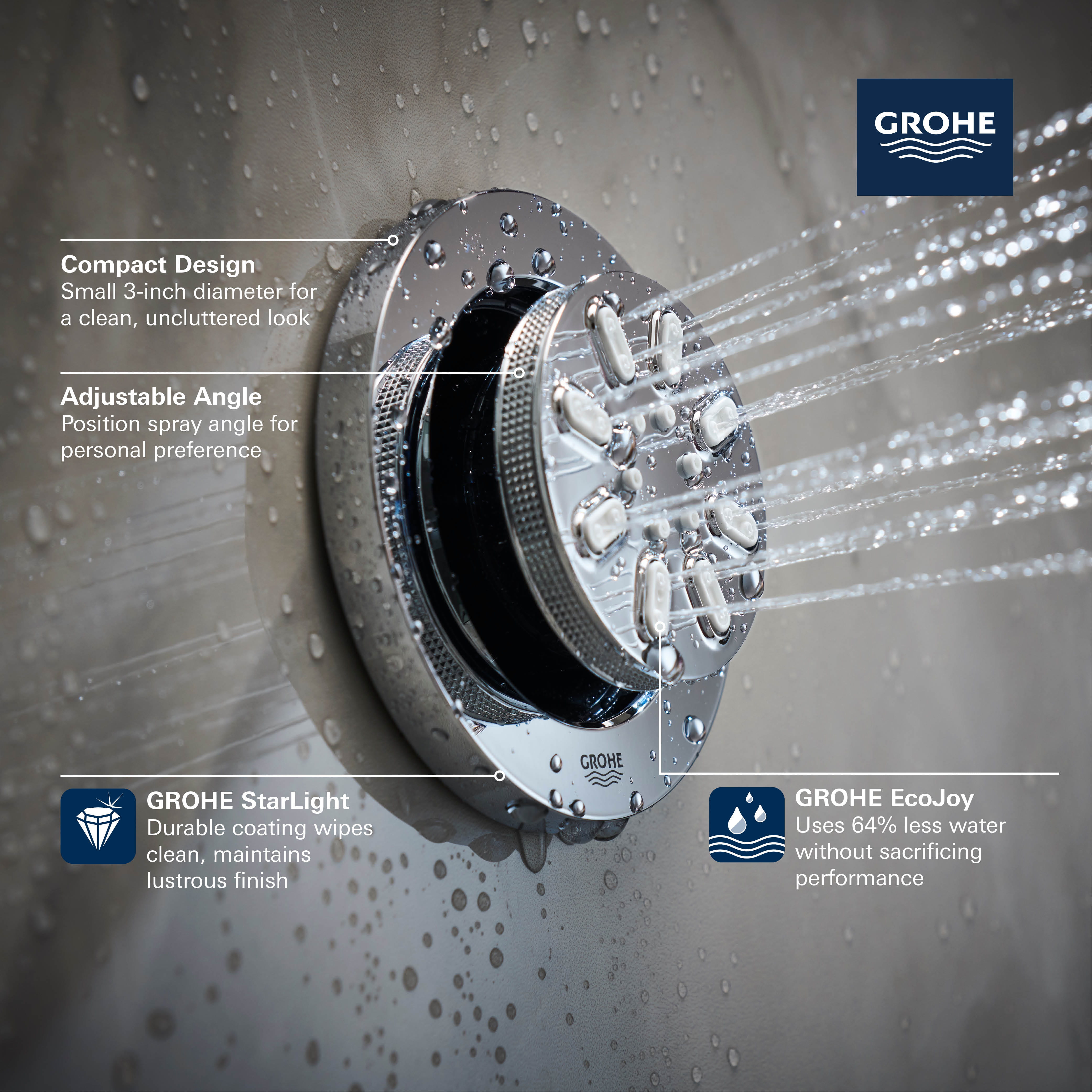 Body Spray 2 Sprays, 0.9gpm